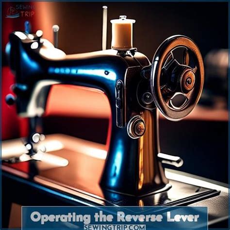 reverse lever  sewing machines guide  location
