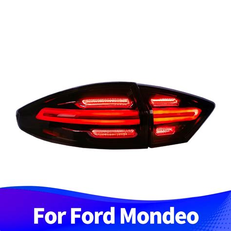 Car Styling For Ford Fusion Tail Lights 2013 2019 Mondeo Led Tail Lamp Led Drl Dynami Signal