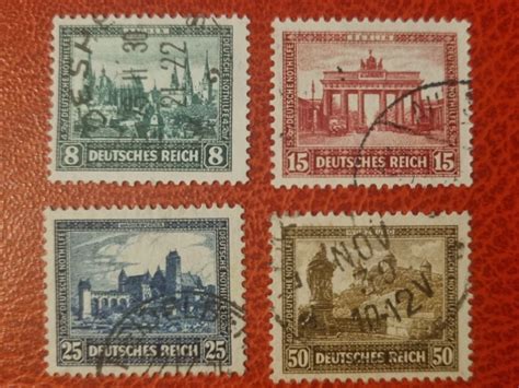 DR Satz Nr 450 453 Gestempelt Von 1930 Kaufen Auf Ricardo