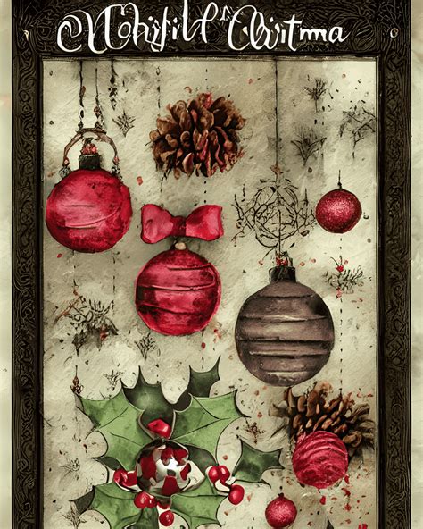 Vintage Christmas Scrapbook Paper · Creative Fabrica