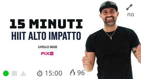 Esercizi Brucia Grassi Per Principianti Allenamento HIIT YouTube