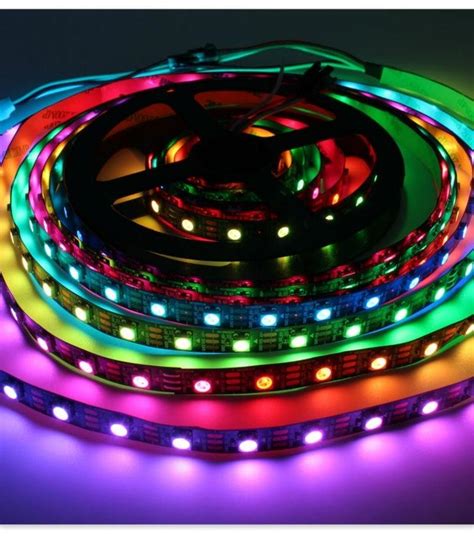 Neo Pixel WS2812B Digital RGB LED Strip 5V 30 M 60 M 144 M