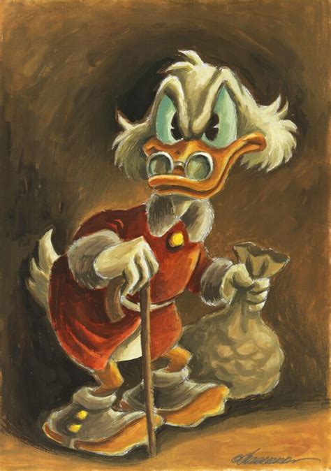 Crooge McDuck Tribute To Carl Barks Original Painting Catawiki