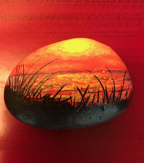 15 Top Rock Painting Ideas Sunset You Can Use It Without A Penny Artxpaint Wallpaper