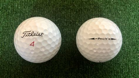 How Titleist's Pro V1x 'Left Dash' golf ball differs from the standard version