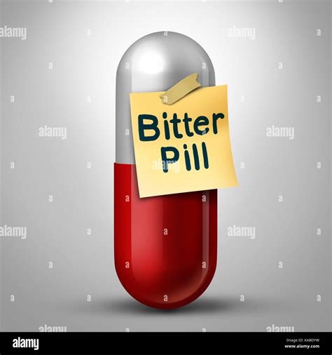 Bitter Pill To Swallow Hi Res Stock Photography And Images Alamy