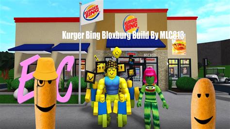 Roblox Kurger Bing Burger King Bloxburg Build By Mlc813 Youtube