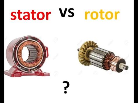 les différences entre stator et rotor YouTube