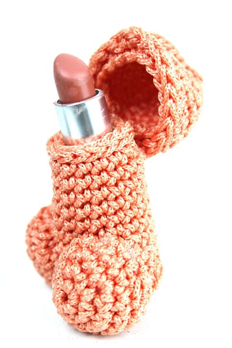 RTG Penis Chapstick Holder Lip Balm Case Crochet Willy Penis Etsy