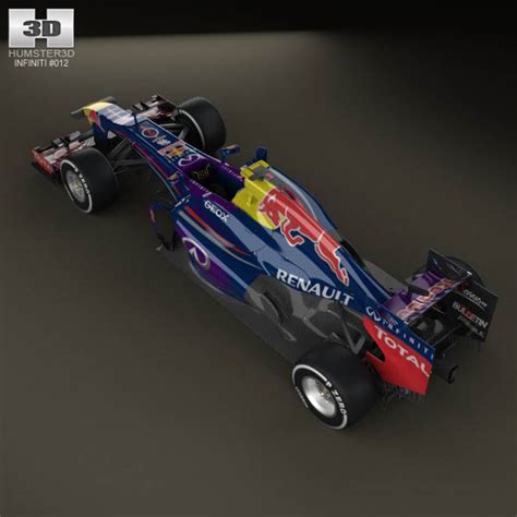 Infiniti Rb9 Red Bull Racing F1 2013 3d Model High Quality Download