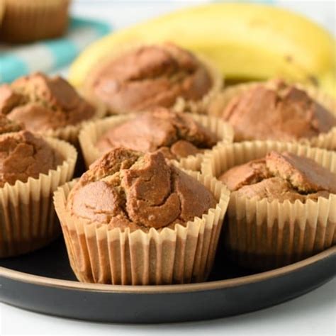 Banana Carrot Muffins 1 Bowl No Eggs No Dairy The Conscious Plant Kitchen