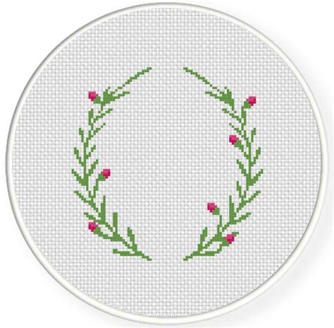 Cross Stitch Rose Border