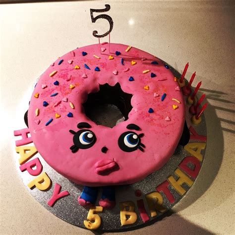 Shopkins Delish Donut Shopkins Birthday Shopkins Birthday Cake Birthday Cake