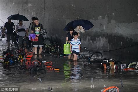 Sintflutartiger Regen in Beijing sorgt für Überschwemmungen China org cn