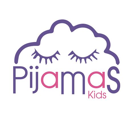 pijamas kids logo  behance