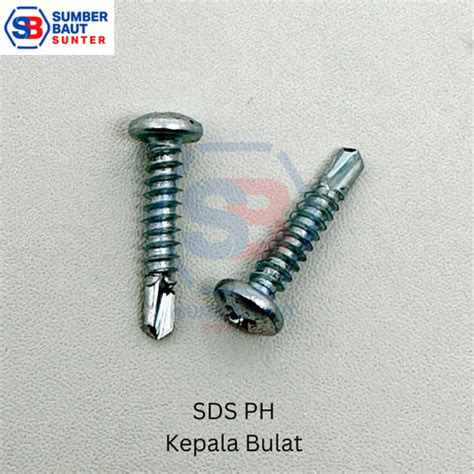 Jual SDS PH 8x25 Skrup Roofing Pan Head Self Drilling Screw Jakarta