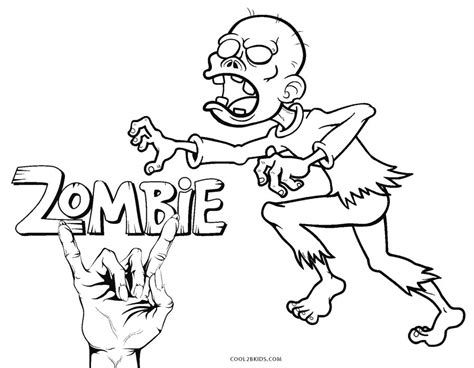 Coloriages Zombie Coloriages Gratuits Imprimer