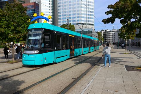 Vgf Alstom Citadis Sx T Wagen Am In Frankfurt Am Main