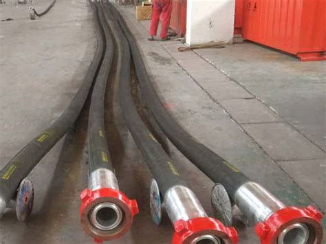 API 7K Rotary Drilling Rig Oilfield Hose Line Suconvey Rubber