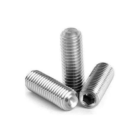 Carbon Steel Class48 Din916 Hexagon Socket Set Screw With Cup Point