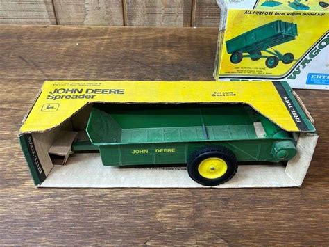 2 Various Scales Ertl John Deere Items Aumann Auctions Inc