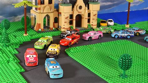 Nascar Piston Cup Stop Motion Race Pixar Cars Youtube