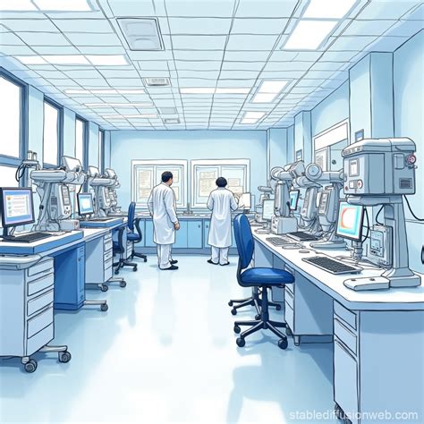 Hospital Diagnostic Laboratory Stable Diffusion Online