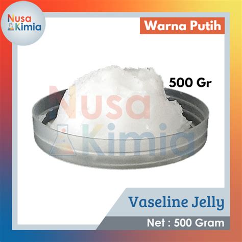 Jual Vaseline Petroleum Jelly Putih Usp Grade 500 Gram Vaseline Album