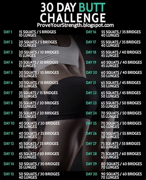 30 Day Ab And Butt Challenge ~ Tips Tricks And Secrets For At Home Weight