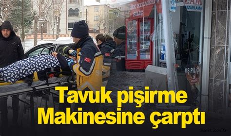 Karaman Da Kaza Yapan Otomobil I Yerindeki Tavuk Pi Irme Makinesine