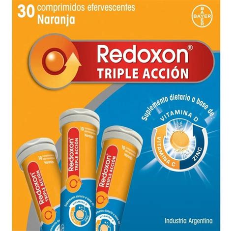 Redoxon Triple Accion X Comprimidos Efervecentes Farmacia Alberdi