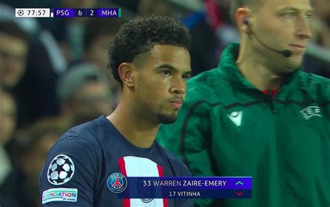 Psg Warren Zaire Emery De Retour à Lentraînement Benin Web Tv