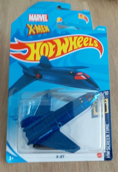 HOT WHEELS MARVEL XMEN JET Lazada