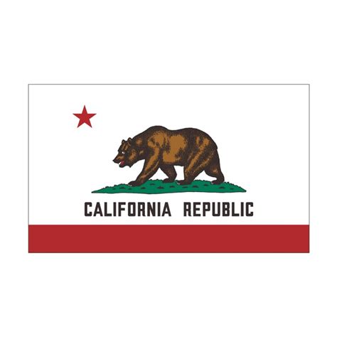 6 X 10 California Flag Eder Flag