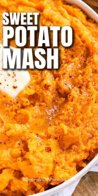 Mashed Sweet Potatoes Spend With Pennies