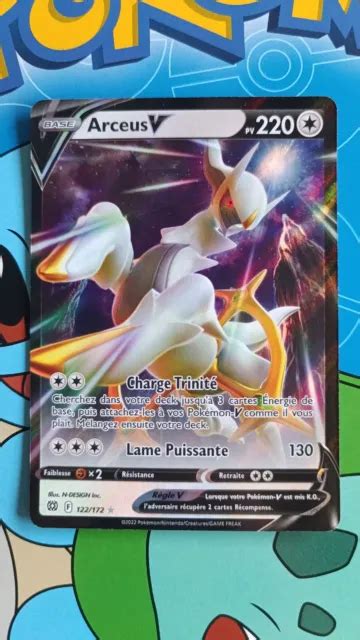 Carte Pok Mon Arceus V Eb Stars Tincelantes Fr Eur