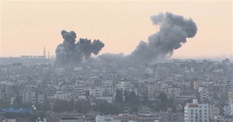 Israel strikes over 500 targets overnight in Gaza City