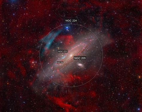 M31 The Andromeda Galaxy With Sdso 1 [oiii Emission Arc] Jakob