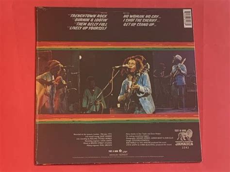 BOB MARLEY LIVE 1 LP ED LIMITADA Y NUMERADA Tienda De Discos Y