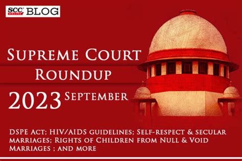 Supreme Court Roundup September With Stories On Dspe Act Hiv Aids