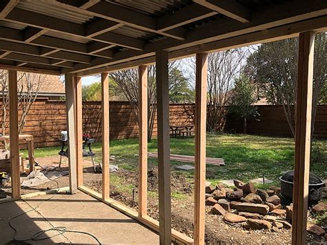 {DIY Sunroom} How to Convert a Porch to a Sunroom - Framing and Windows - Run To Radiance