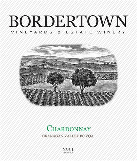 Chardonnay Front Bordertown Cider And Winery