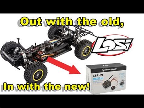 Out With The Old In With The New Hobbywing SCT Combo Losi Tenacity