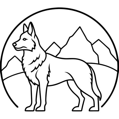 Dog breeds coloring pages 46842142 Vector Art at Vecteezy