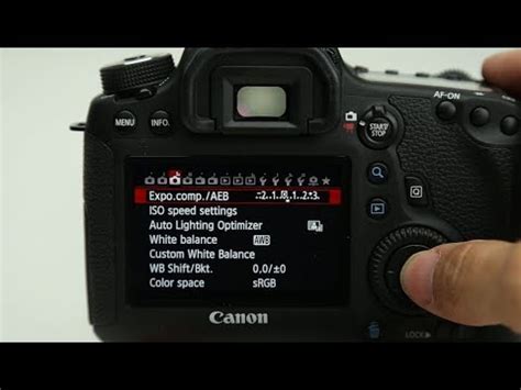 How To Use Exposure Compensation And Auto Exposure Bracketing Youtube