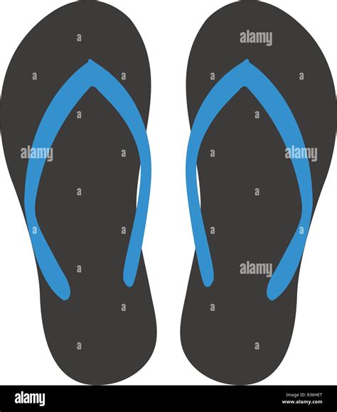 Sandal Graphic Design Template Vector Illustration Stock Vector Image