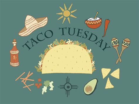 Taco Tuesday Poster Print Melody Designs Sweet Posterazzi