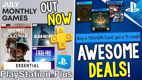 Ps Plus July Free Ps Essential Ps Ps Games Out Now Awesome