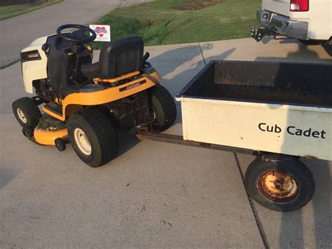 Cub Cadet Ltx 1040 42 In Riding Mower With Cart Ronmowers