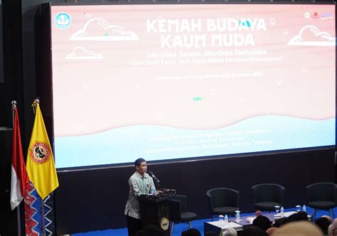 Dukung Program Kemah Budaya Kaum Muda Rektor ULM Targetkan Kirim 110